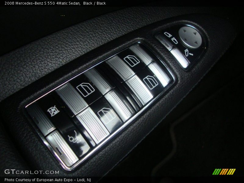 Black / Black 2008 Mercedes-Benz S 550 4Matic Sedan