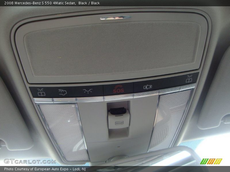 Black / Black 2008 Mercedes-Benz S 550 4Matic Sedan