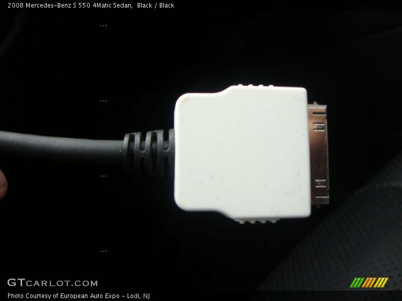 Black / Black 2008 Mercedes-Benz S 550 4Matic Sedan