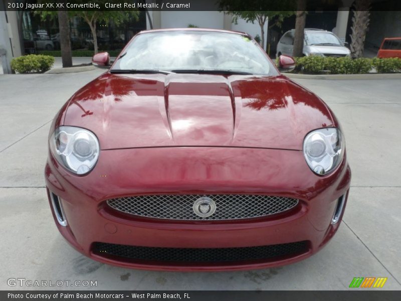 Claret Red Metallic / Caramel 2010 Jaguar XK XK Convertible