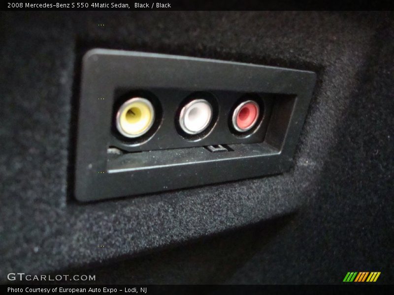 Black / Black 2008 Mercedes-Benz S 550 4Matic Sedan