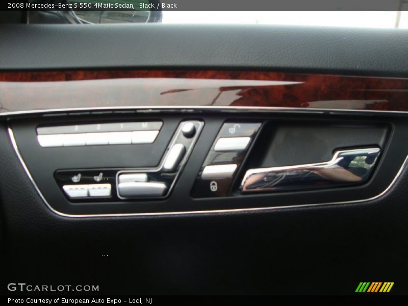 Black / Black 2008 Mercedes-Benz S 550 4Matic Sedan