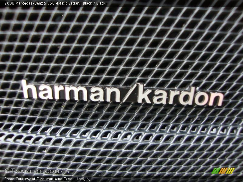 Black / Black 2008 Mercedes-Benz S 550 4Matic Sedan