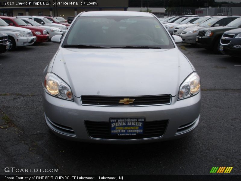 Silver Ice Metallic / Ebony 2010 Chevrolet Impala LS