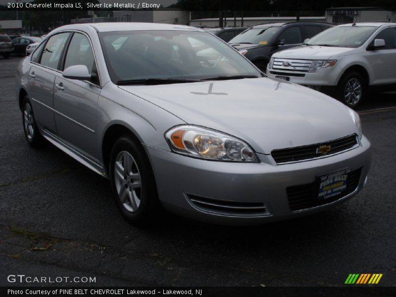 Silver Ice Metallic / Ebony 2010 Chevrolet Impala LS