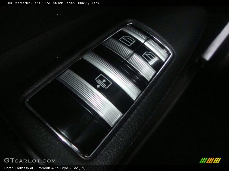 Black / Black 2008 Mercedes-Benz S 550 4Matic Sedan