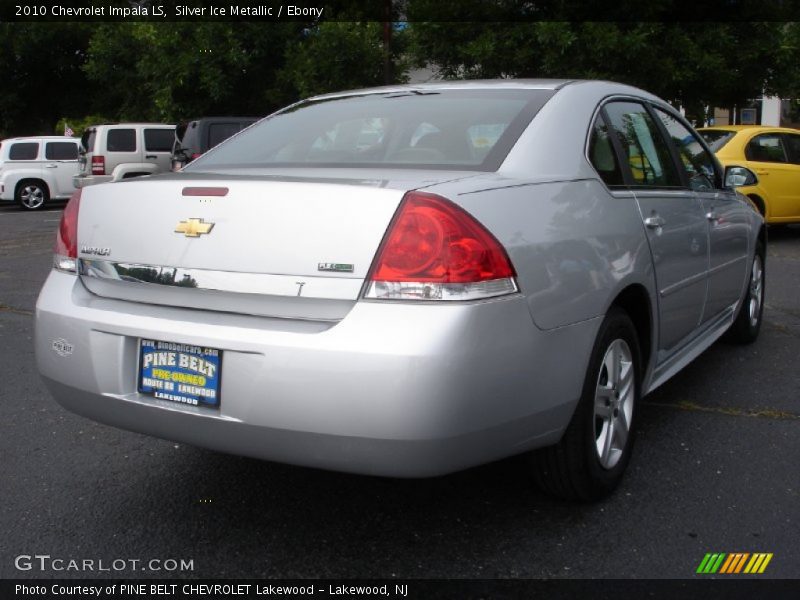 Silver Ice Metallic / Ebony 2010 Chevrolet Impala LS