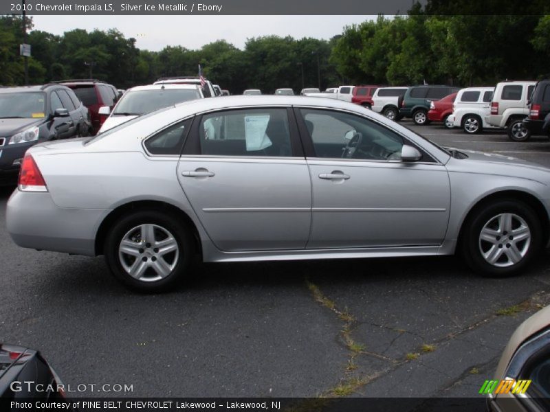 Silver Ice Metallic / Ebony 2010 Chevrolet Impala LS
