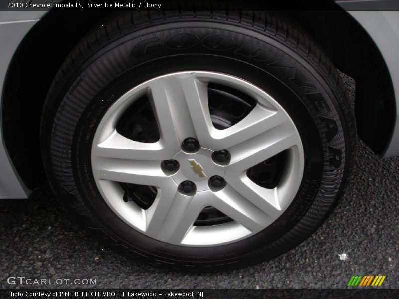 Silver Ice Metallic / Ebony 2010 Chevrolet Impala LS