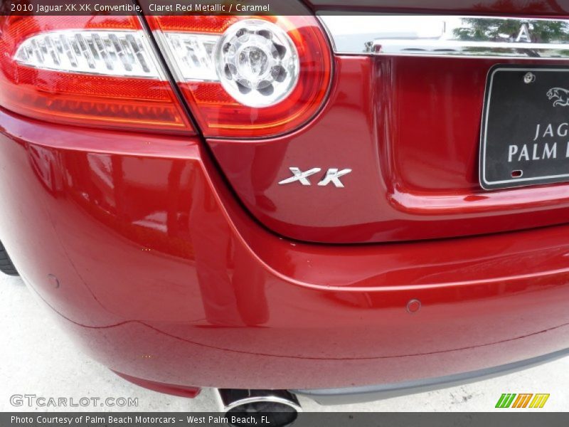 Claret Red Metallic / Caramel 2010 Jaguar XK XK Convertible