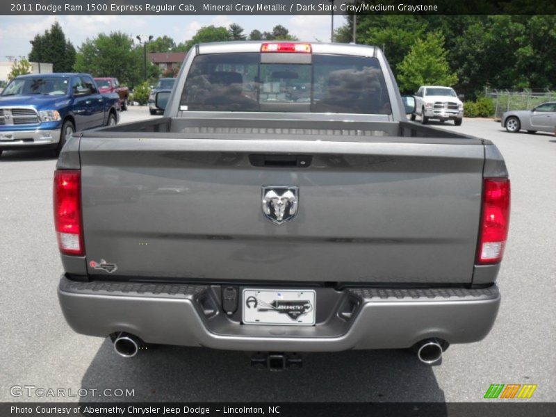 Mineral Gray Metallic / Dark Slate Gray/Medium Graystone 2011 Dodge Ram 1500 Express Regular Cab