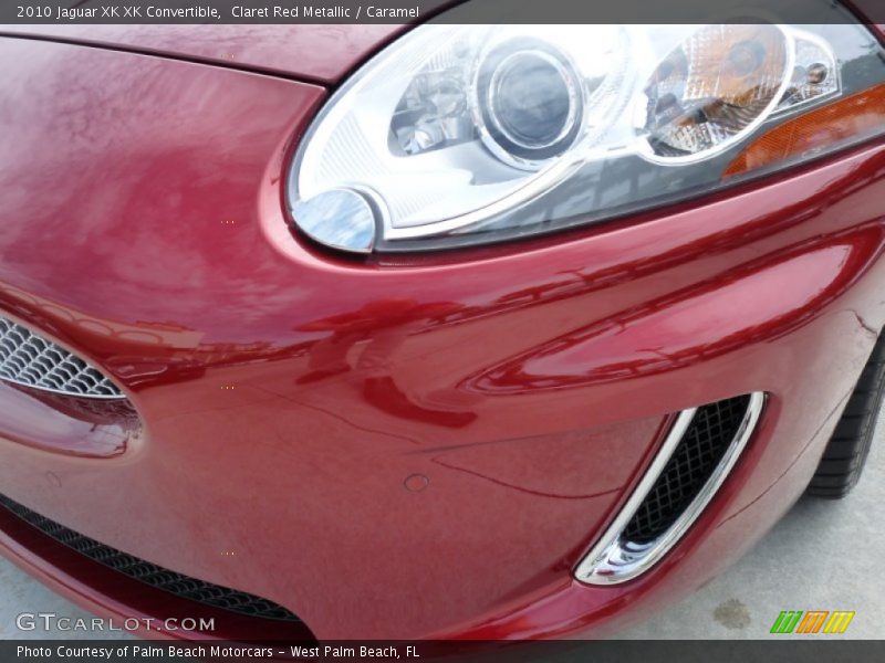 Claret Red Metallic / Caramel 2010 Jaguar XK XK Convertible