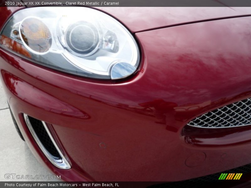 Claret Red Metallic / Caramel 2010 Jaguar XK XK Convertible