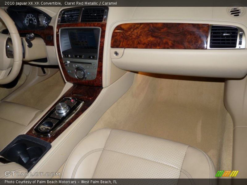 Claret Red Metallic / Caramel 2010 Jaguar XK XK Convertible