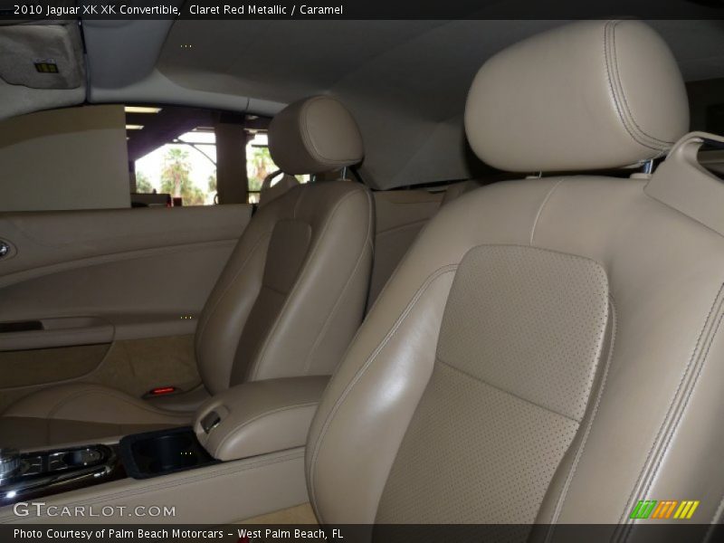Claret Red Metallic / Caramel 2010 Jaguar XK XK Convertible