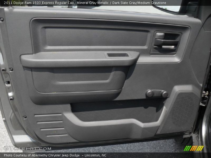 Mineral Gray Metallic / Dark Slate Gray/Medium Graystone 2011 Dodge Ram 1500 Express Regular Cab