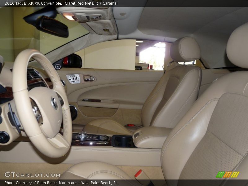 Claret Red Metallic / Caramel 2010 Jaguar XK XK Convertible