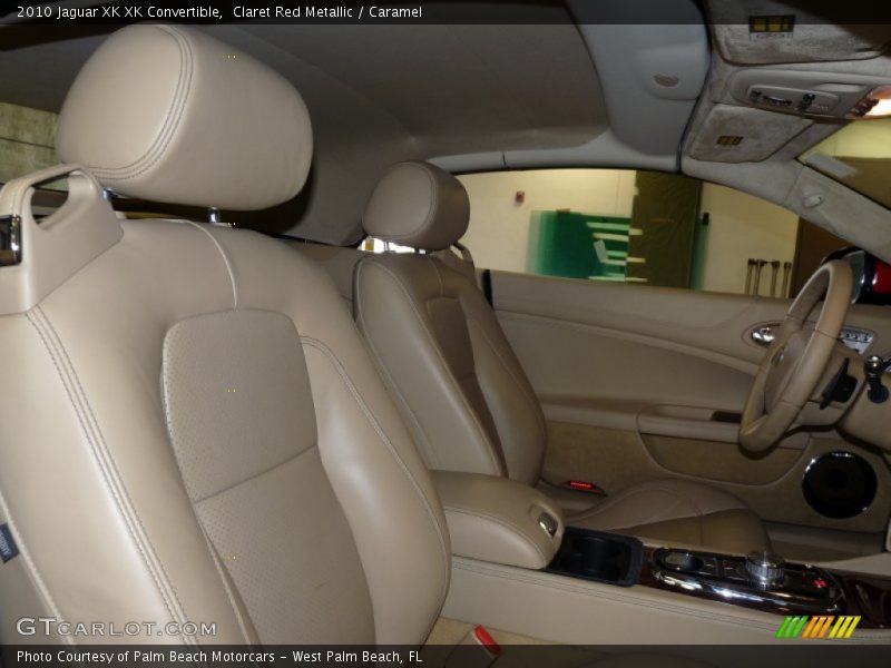 Claret Red Metallic / Caramel 2010 Jaguar XK XK Convertible