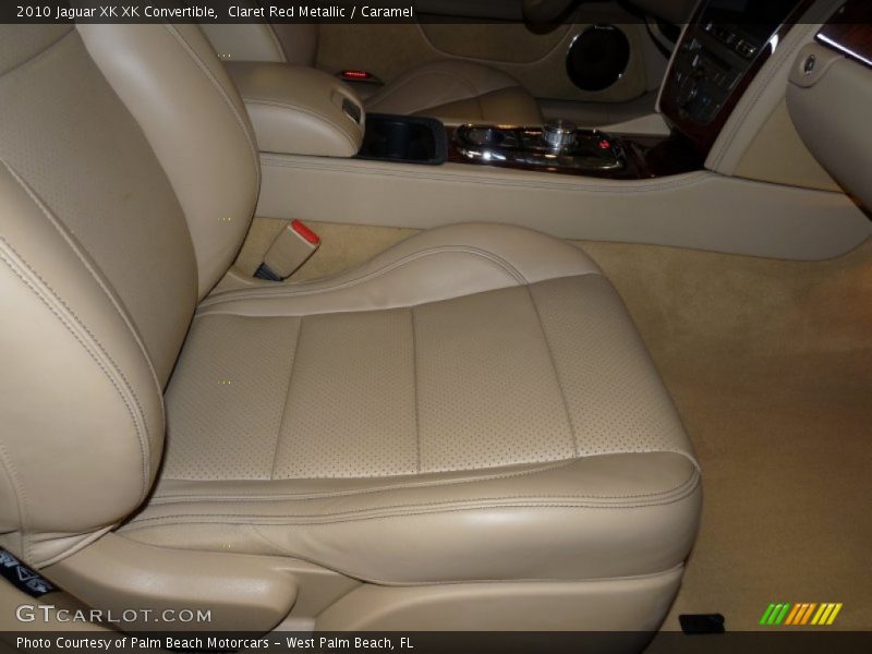 Claret Red Metallic / Caramel 2010 Jaguar XK XK Convertible