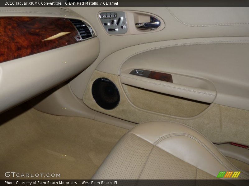Claret Red Metallic / Caramel 2010 Jaguar XK XK Convertible
