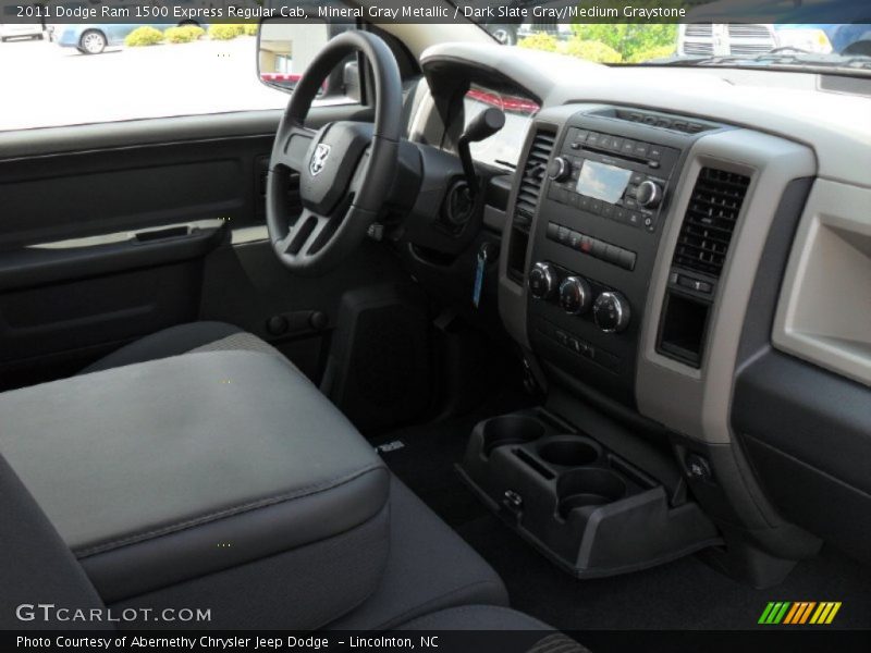 Mineral Gray Metallic / Dark Slate Gray/Medium Graystone 2011 Dodge Ram 1500 Express Regular Cab