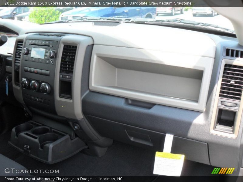 Mineral Gray Metallic / Dark Slate Gray/Medium Graystone 2011 Dodge Ram 1500 Express Regular Cab