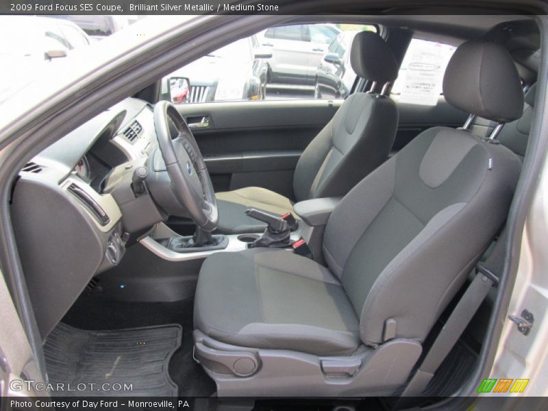  2009 Focus SES Coupe Medium Stone Interior