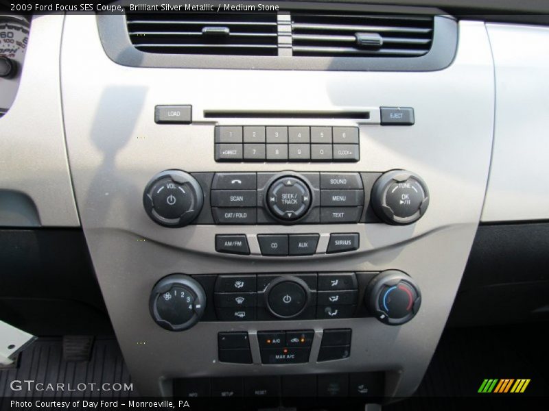 Controls of 2009 Focus SES Coupe