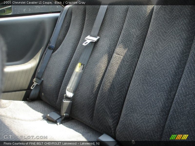 Black / Graphite Gray 2005 Chevrolet Cavalier LS Coupe