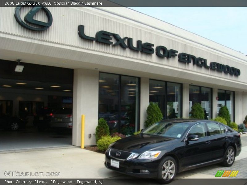 Obsidian Black / Cashmere 2008 Lexus GS 350 AWD