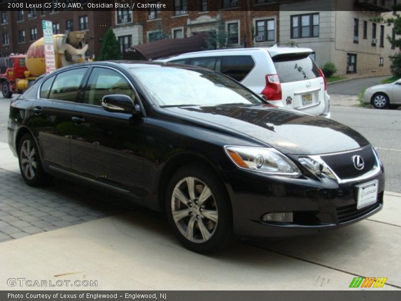 Obsidian Black / Cashmere 2008 Lexus GS 350 AWD