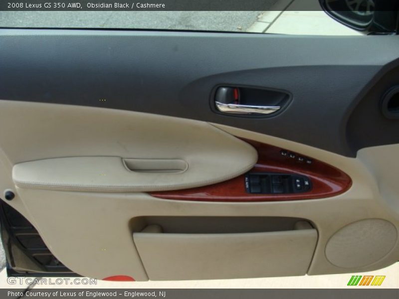 Obsidian Black / Cashmere 2008 Lexus GS 350 AWD