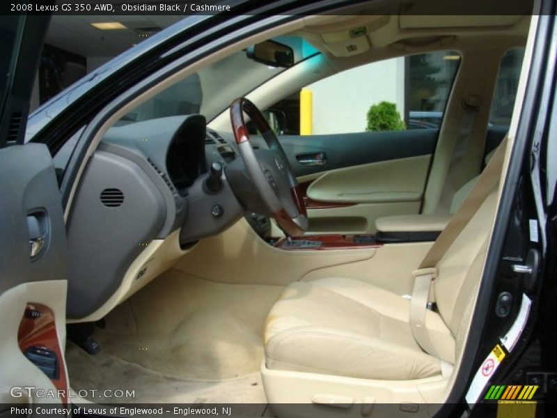 Obsidian Black / Cashmere 2008 Lexus GS 350 AWD