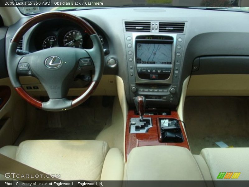 Obsidian Black / Cashmere 2008 Lexus GS 350 AWD