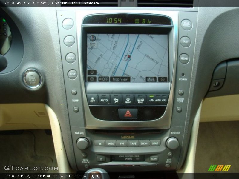 Obsidian Black / Cashmere 2008 Lexus GS 350 AWD