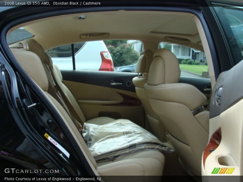 Obsidian Black / Cashmere 2008 Lexus GS 350 AWD