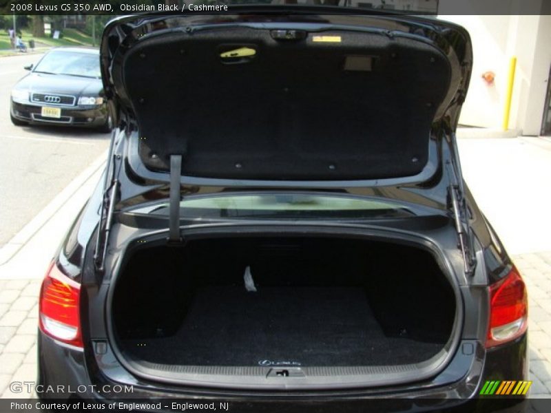 Obsidian Black / Cashmere 2008 Lexus GS 350 AWD