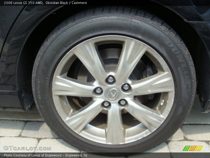 Obsidian Black / Cashmere 2008 Lexus GS 350 AWD