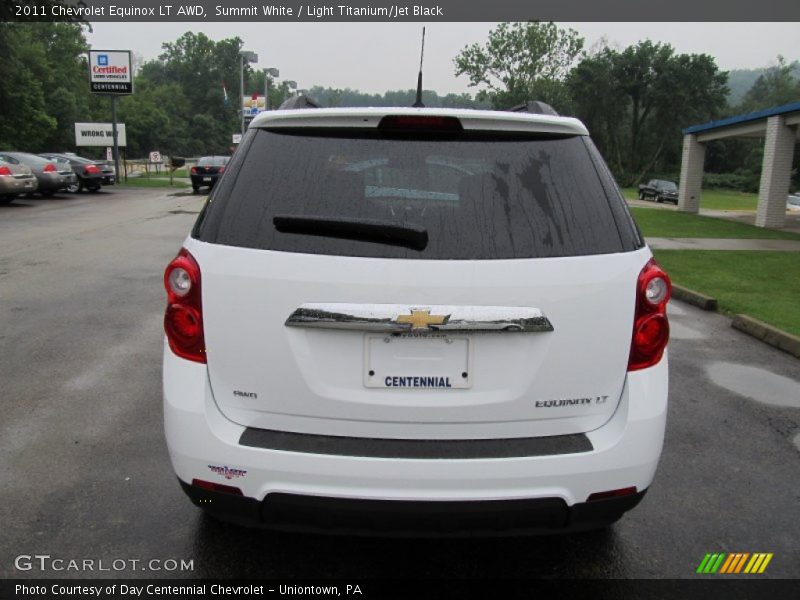 Summit White / Light Titanium/Jet Black 2011 Chevrolet Equinox LT AWD