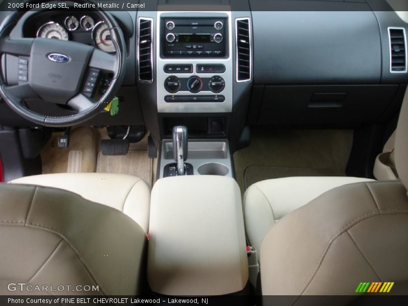 Redfire Metallic / Camel 2008 Ford Edge SEL