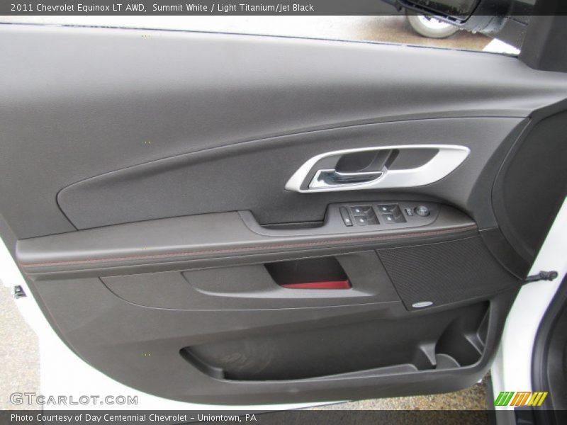 Summit White / Light Titanium/Jet Black 2011 Chevrolet Equinox LT AWD