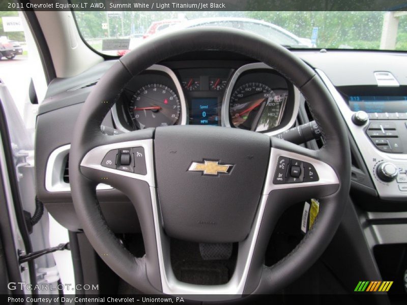 Summit White / Light Titanium/Jet Black 2011 Chevrolet Equinox LT AWD