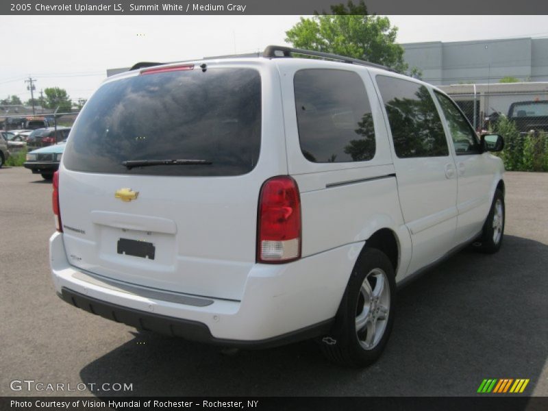 Summit White / Medium Gray 2005 Chevrolet Uplander LS