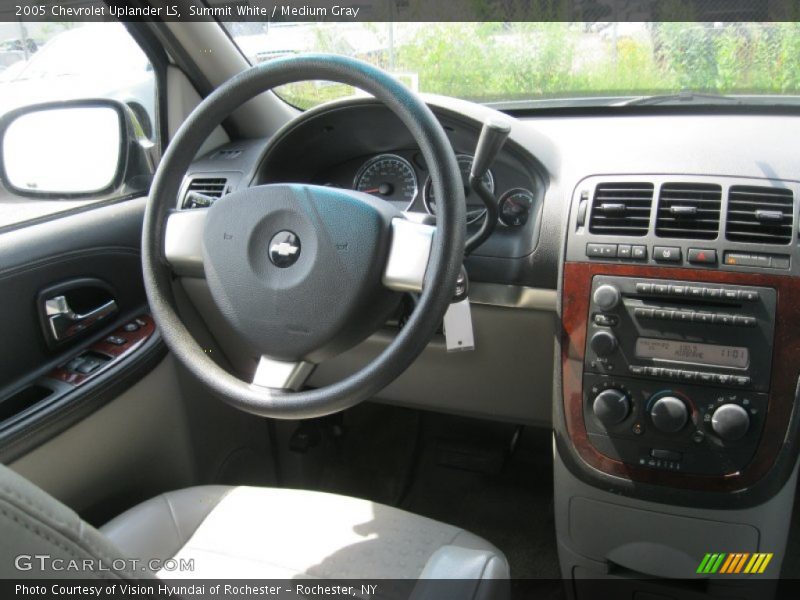 Summit White / Medium Gray 2005 Chevrolet Uplander LS