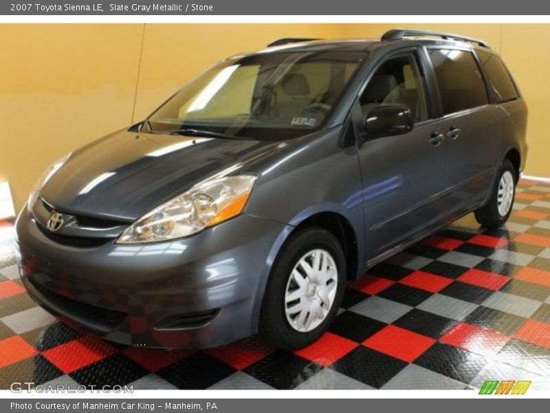 Slate Gray Metallic / Stone 2007 Toyota Sienna LE