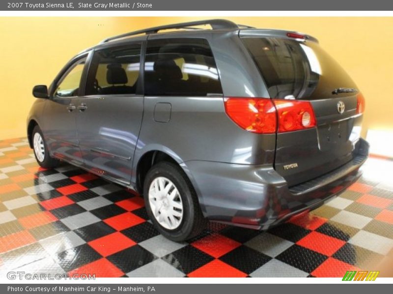 Slate Gray Metallic / Stone 2007 Toyota Sienna LE