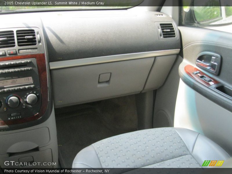 Summit White / Medium Gray 2005 Chevrolet Uplander LS