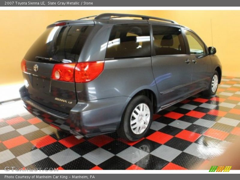 Slate Gray Metallic / Stone 2007 Toyota Sienna LE