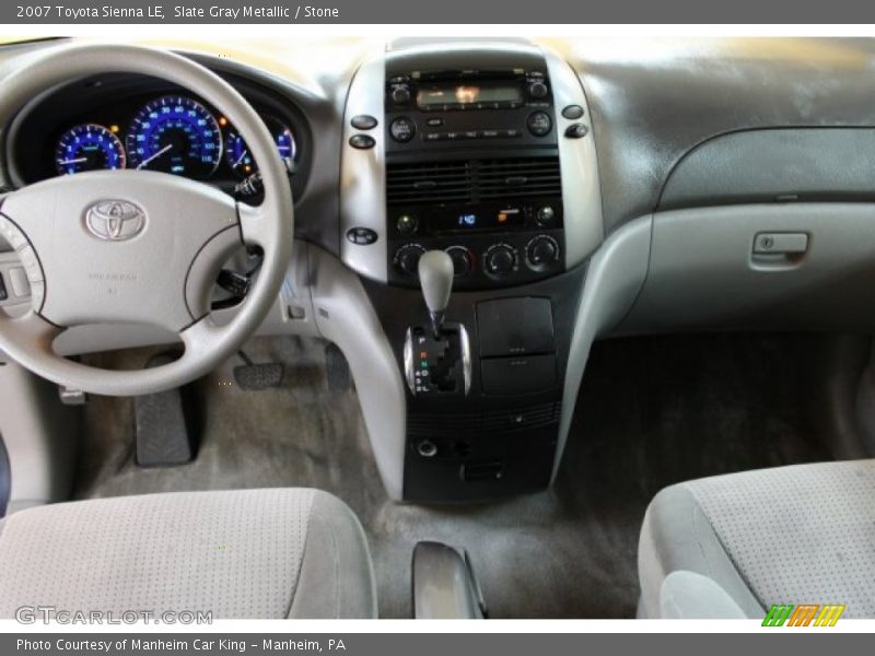 Slate Gray Metallic / Stone 2007 Toyota Sienna LE