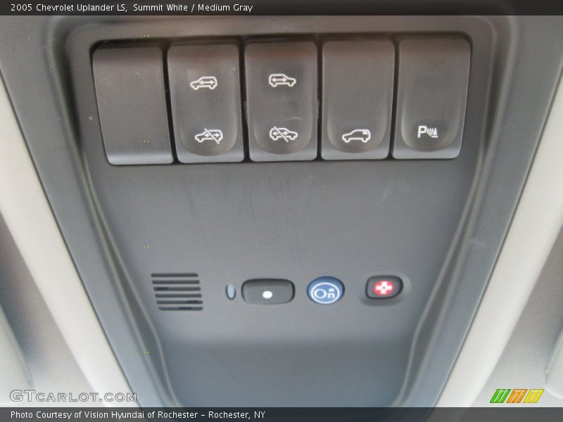 Summit White / Medium Gray 2005 Chevrolet Uplander LS